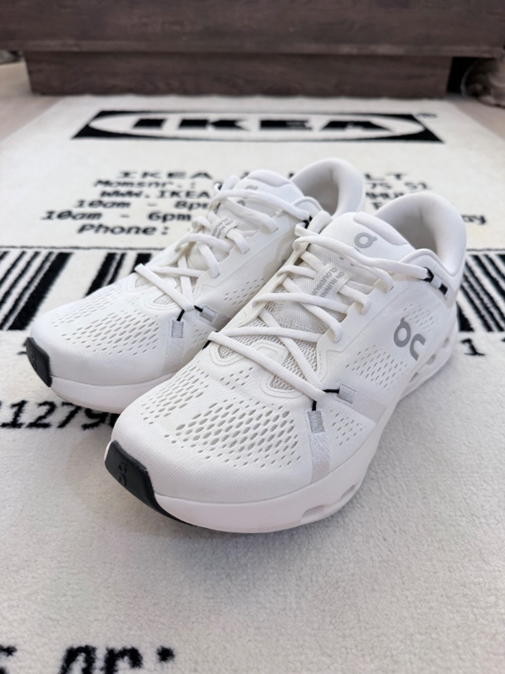 On Cloudsurfer 2 White Ivory Colorway - Men 10us